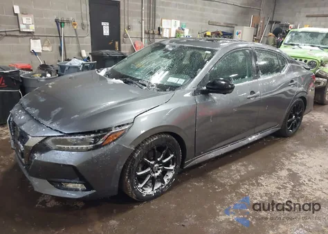 2020 Nissan Sentra Sr Xtronic Cvt from USA, damaged, VIN 3N1AB8DVXLY299884